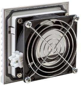 Вентилатор 34m3 / h 230V с отвор 93x93mm с жалузи и филтър AC IP54 IDE