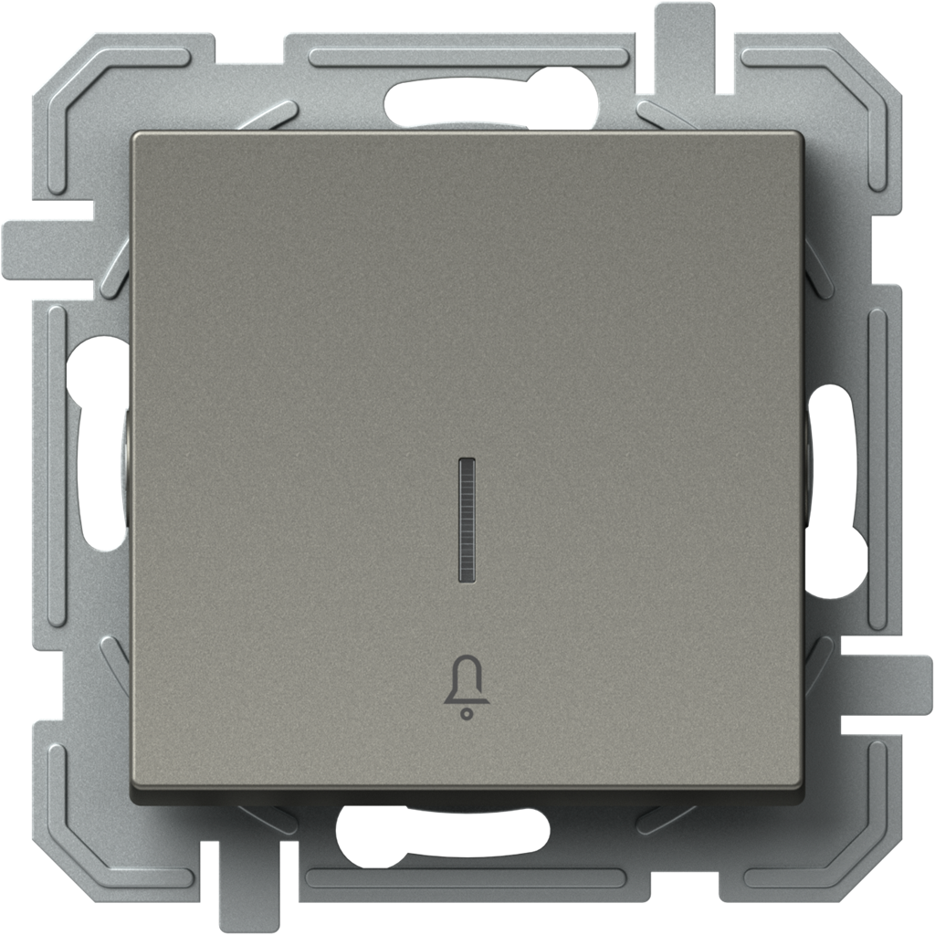 Бутон с подсветка и символ 