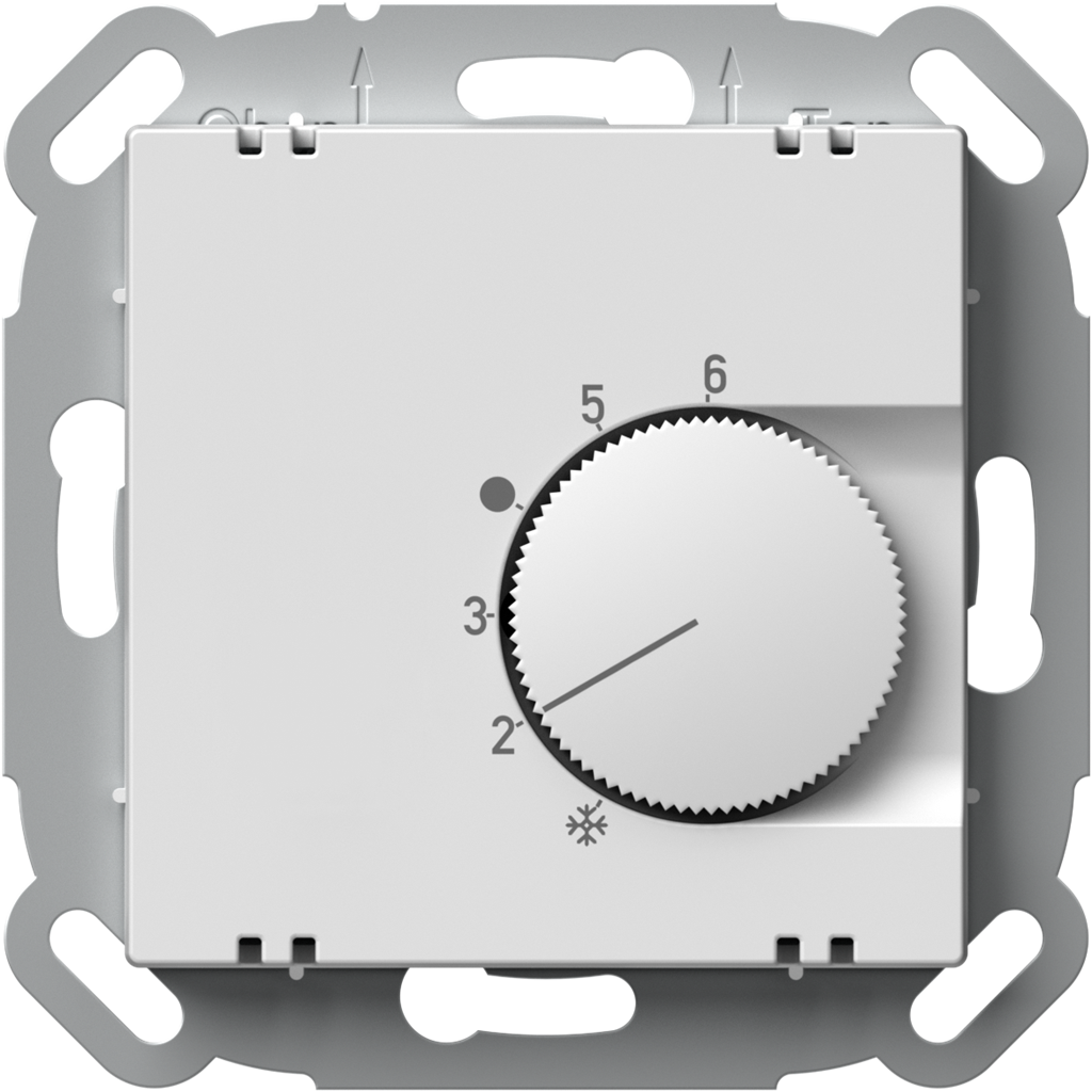 Термостат отопление 5-30°C 230V max 4А цвят Бял Logiq TEM