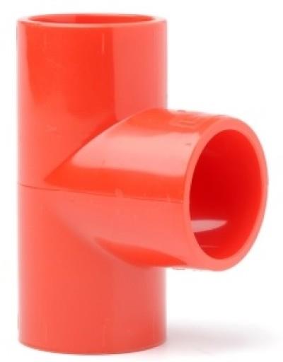 Разклонение Т за аспирационна тръба Ø25 червено Xtralis Honeywell