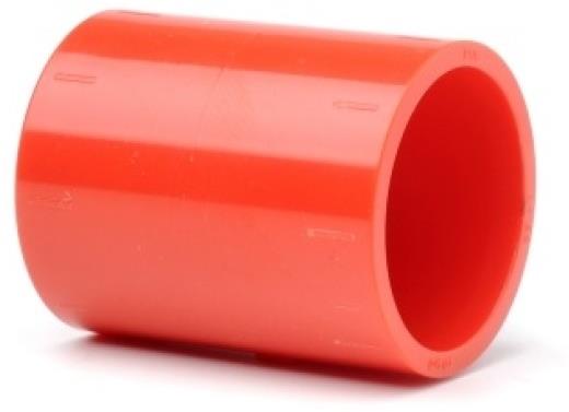 Муфа за аспирационна тръба Ø25 червена Xtralis Honeywell