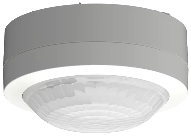 Датчик за движение PIR, за открит монтаж на таван, 360°, обхват D8m @ h=2,5m, IP21, PIRA T8 AP Theben