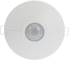 Датчик за присъствие PIR, за вграждане в таван, 360°, обхват D8m @ h=3m, IP20, 6814 U-500 ABB