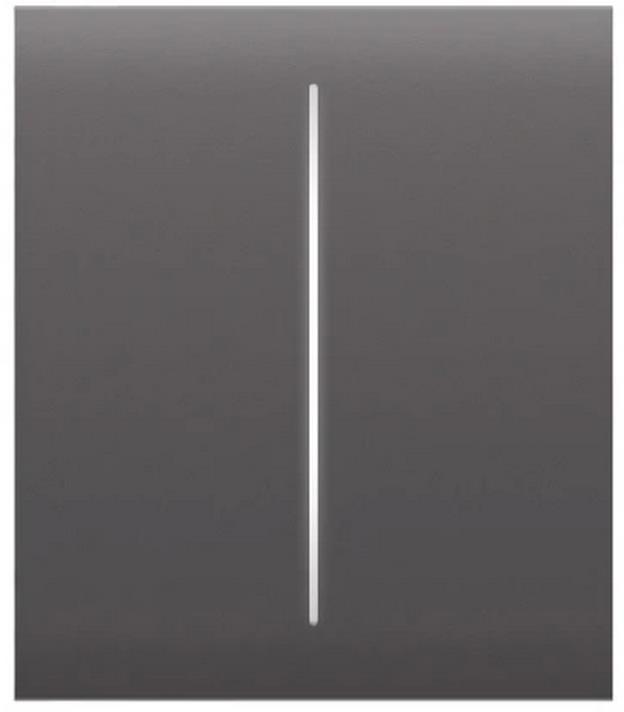 Лицев панел за Smart ключ сериен централен, сив, CenterButton Ajax