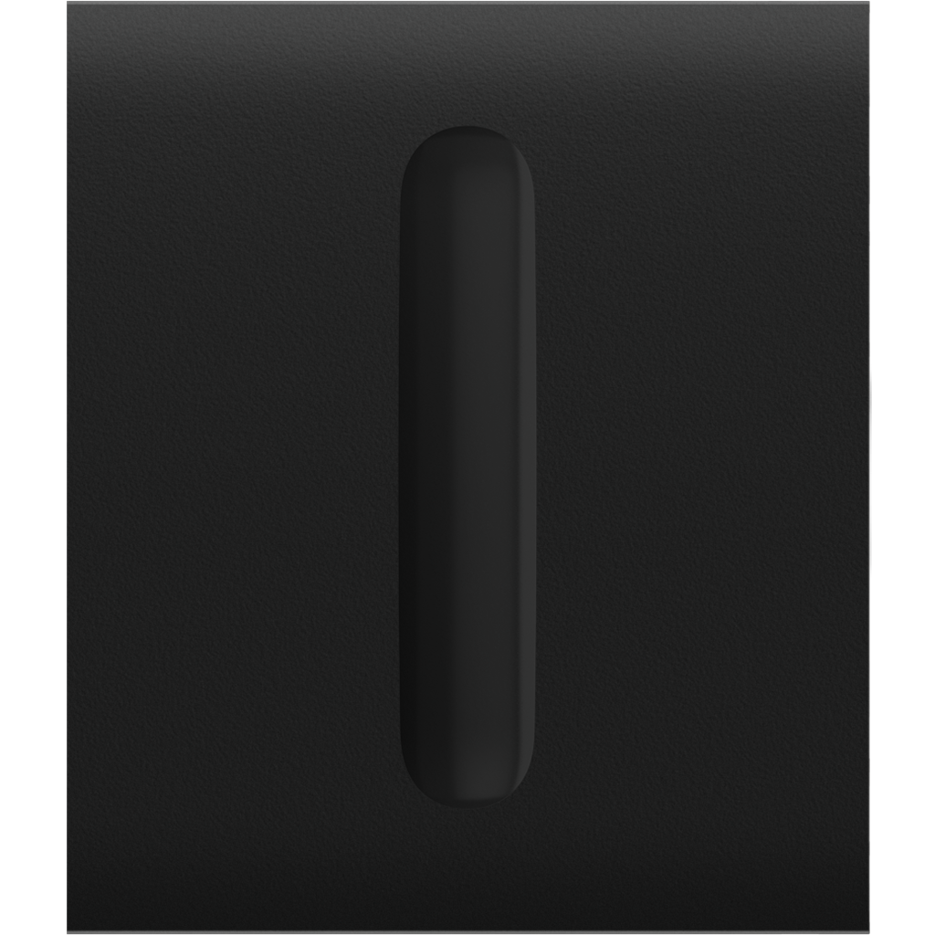 Лицев панел за Smart димер централен, черен, CenterButton Ajax