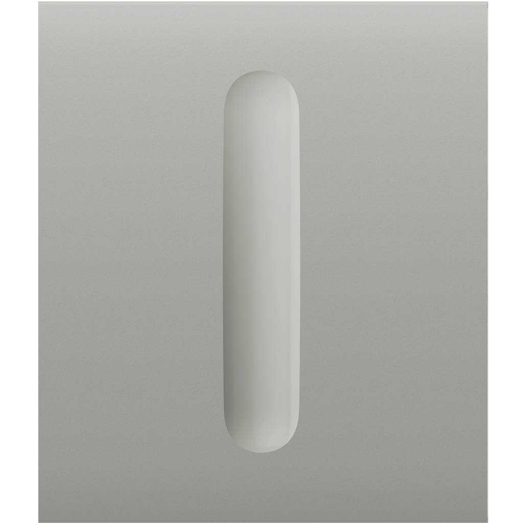 Лицев панел за Smart димер централен, слюда, CenterButton Ajax