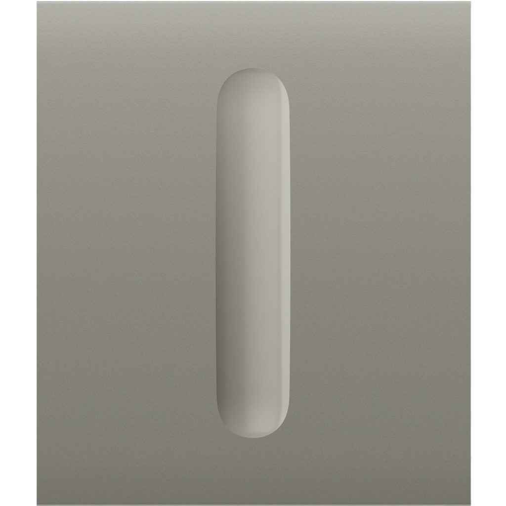 Лицев панел за Smart димер централен, маслина, CenterButton Ajax