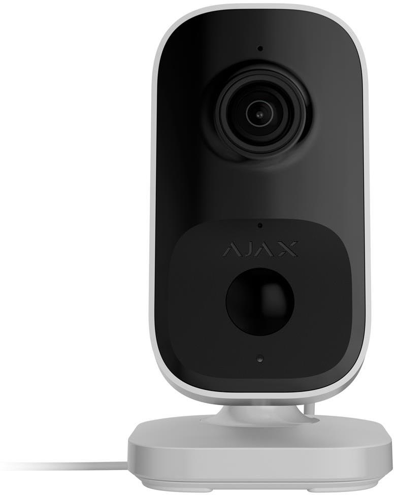 Камера Wi-Fi 4MP 2.8mm IR-8m с датчик за движение PIR, бял, IndoorCam Ajax
