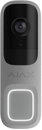 Видео бутон Wi-Fi с датчик за движение PIR, сив, Doorbell Ajax