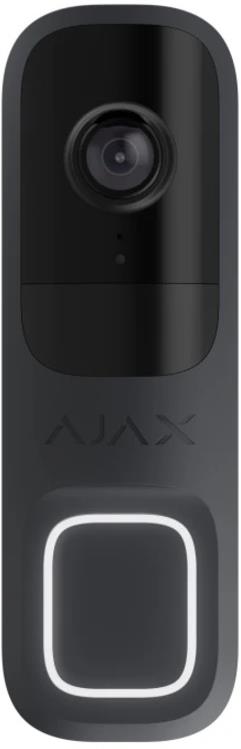 Видео бутон Wi-Fi с датчик за движение PIR, графит, Doorbell Ajax