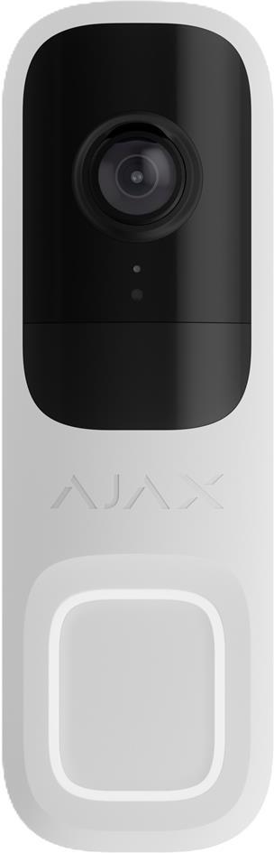 Видео бутон Wi-Fi с датчик за движение PIR, бял, Doorbell Ajax