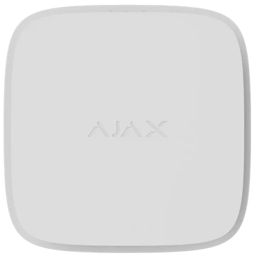 Безжичен датчик за наводнение, IP65, бял, LeaksProtect Ajax