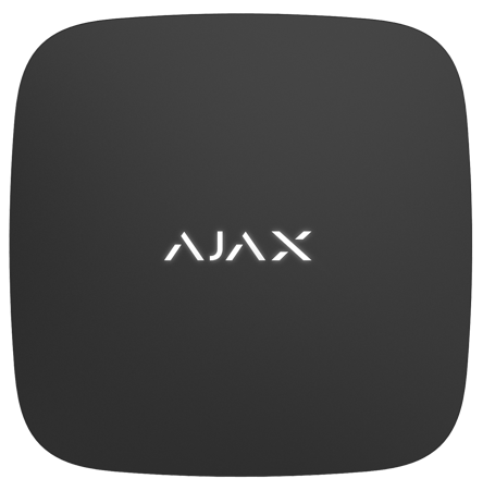 Безжичен датчик за наводнение, IP65, черен, LeaksProtect Ajax