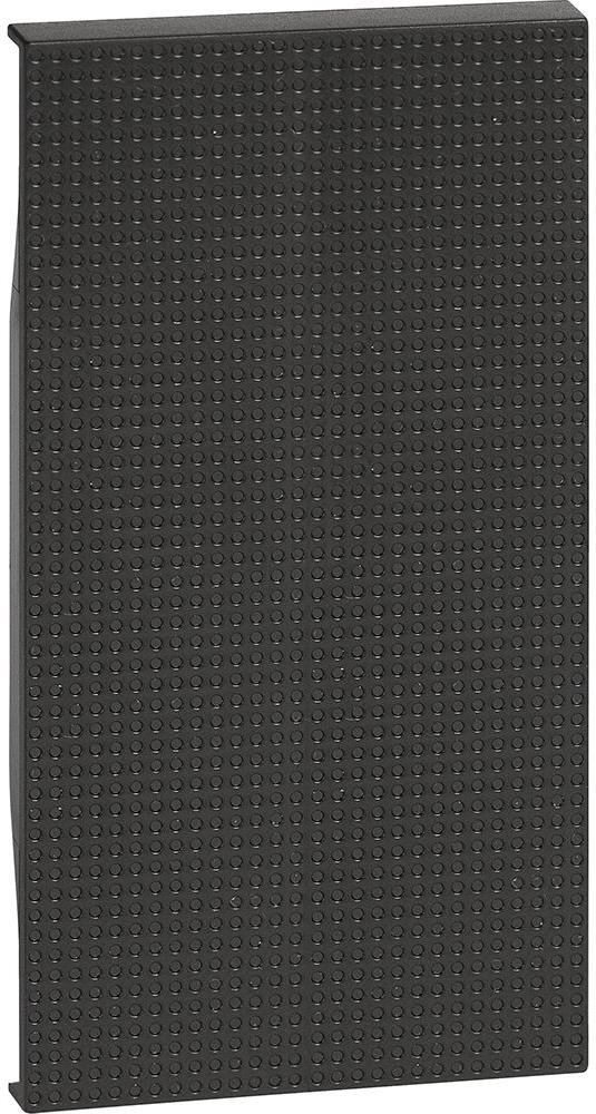 Лицев панел за звънец 2 мод. цвят Черен Living Now Bticino