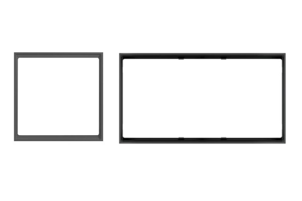 Рамки 80x80 Form FF Metal Ekinex