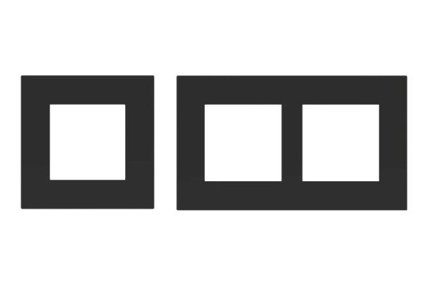 Рамки 55x55 Surface Linea71/20Venti Fenix Ekinex