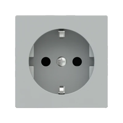 Лицев панел за контакт шуко 55x55 Fenix Grey Ephesus EKINEX