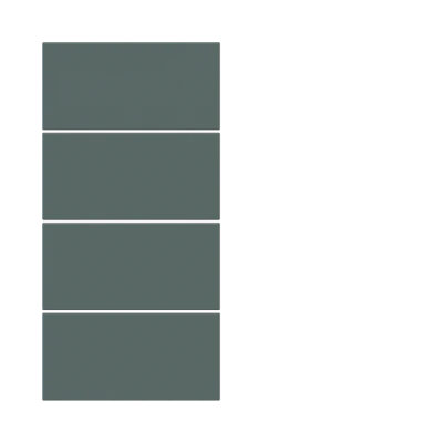 Лицев панел за 4 бутона 30x15 20venti Fenix Green Commodore EKINEX