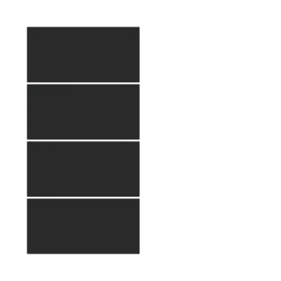 Лицев панел за 4 бутона 30x15 20venti Fenix Black Ingo EKINEX