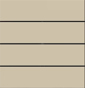 Лицев панел за 4 бутона хоризонтално 60x15 Linea71 Fenix Beige Luxor EKINEX