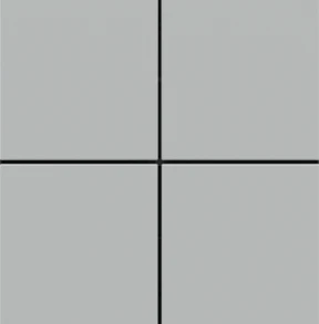 Лицев панел за 4 бутона 30x30 Linea71 Fenix Grey Ephesus EKINEX