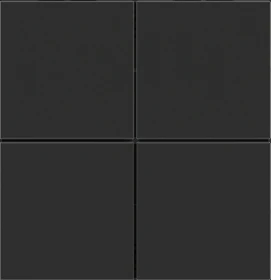 Лицев панел за 4 бутона 30x30 Linea71 Fenix Black Ingo EKINEX