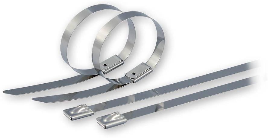 Кабелна връзка стоманена 200х7.9мм /25 бр. пакет/ Commel