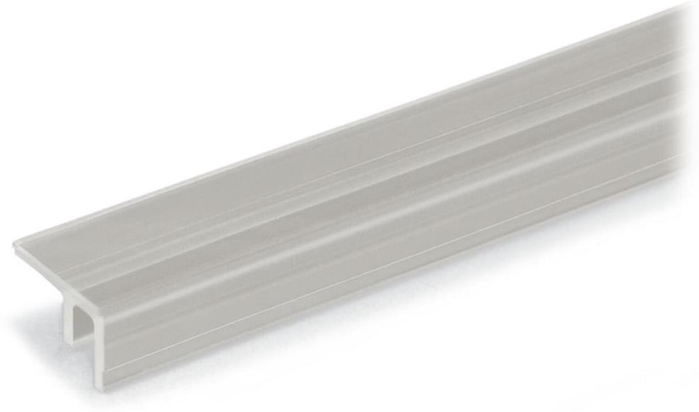 Капак за нулива шина 1м прозрачен Wago