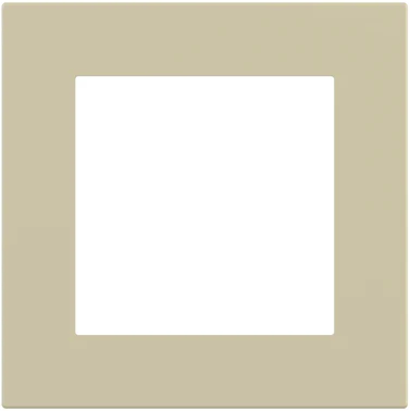 Рамка 1х 55x55 Deep FF/Linea71/20Venti Fenix Beige Luxor EKINEX