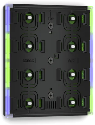 Пулт за управление с 4 бутона KNX 80x80 BG NF FF EKINEX