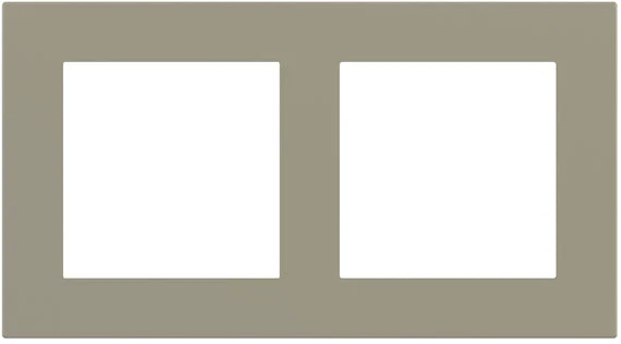 Рамка 2х 55x55 Deep FF/Linea71/20Venti Fenix Beaver Ottawa EKINEX