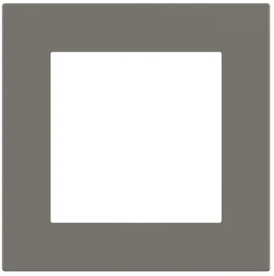 Рамка 1х 55x55 Deep FF/Linea71/20Venti Fenix Grey London EKINEX