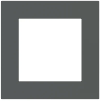 Рамка 1х 55x55 Deep FF/Linea71/20Venti Fenix Grey Bromine EKINEX