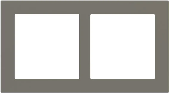 Рамка 2х 60x60 Deep FF/Linea71/20Venti Fenix Grey London EKINEX