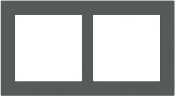 Рамка 2х 60x60 Deep FF/Linea71/20Venti Fenix Grey Bromine EKINEX