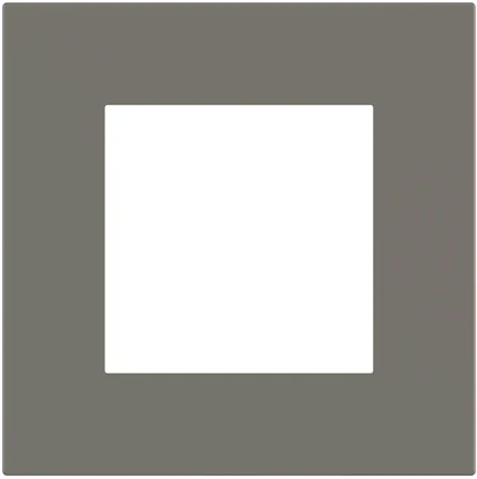 Рамка 1х 55x55 Surface Linea71/20Venti Fenix Grey London EKINEX