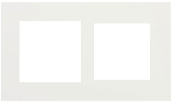 Рамка 2х 55x55 Surface Linea71/20Venti Fenix White Malè EKINEX