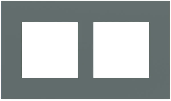 Рамка 2х 55x55 Surface Linea71/20Venti Fenix Green Commodore EKINEX