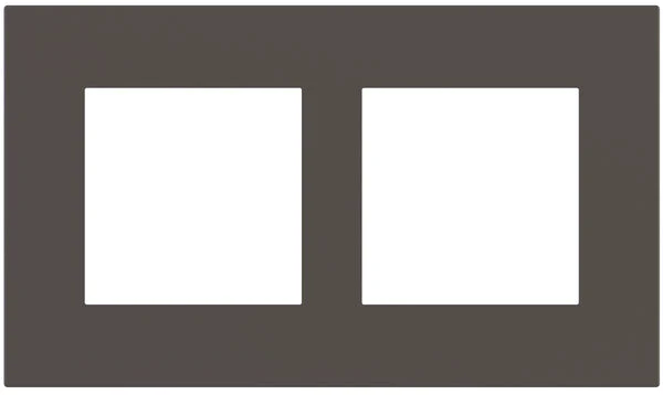 Рамка 2х 55x55 Surface Linea71/20Venti Fenix Cocoa Orinoco EKINEX