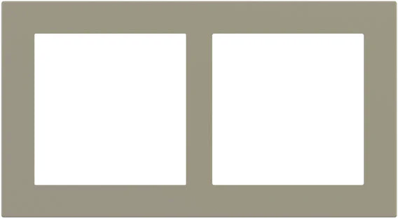 Рамка 2х 60x60 Deep FF/Linea71/20Venti Fenix Beaver Ottawa EKINEX