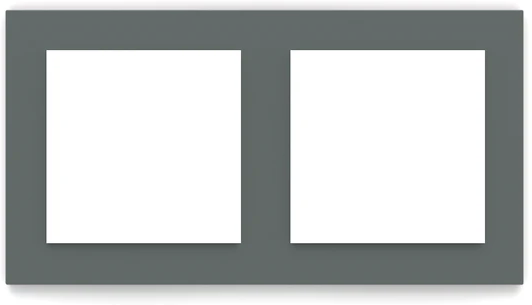 Рамка 2х 55x55 FF/Linea71 Fenix Green Commodore EKINEX