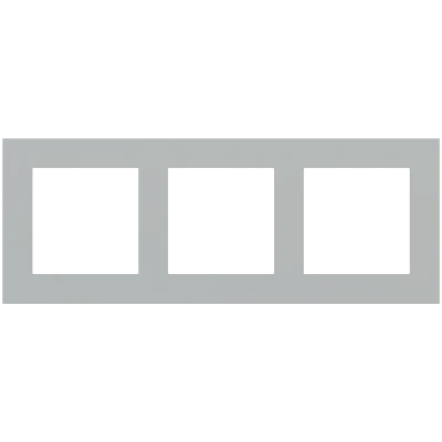 Рамка 3х 55x55 Deep FF/Linea71/20Venti Fenix Grey Ephesus EKINEX