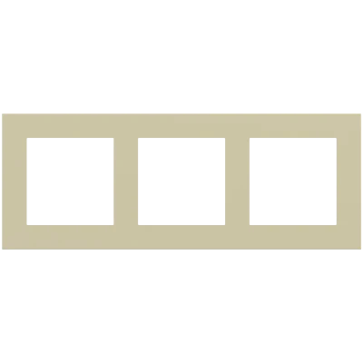 Рамка 3х 55x55 Deep FF/Linea71/20Venti Fenix Beige Luxor EKINEX