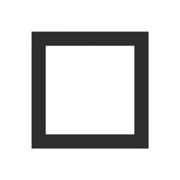 Рамка 1х 60x60 FF/Linea71 Fenix Black Ingo EKINEX