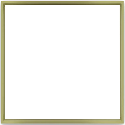 Рамка 1х 80x80 Form FF Metal Brass EKINEX