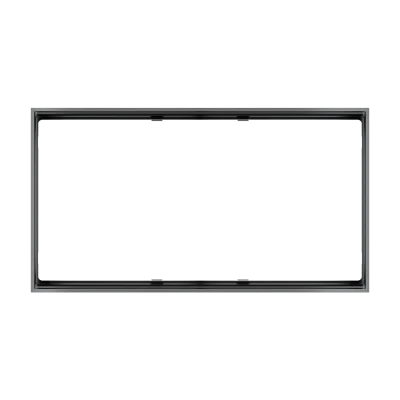 Рамка 2х 80x80 Form FF Metal Titanium EKINEX