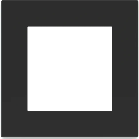 Рамка 1х 60x60 Surface Linea71/20Venti Fenix Black Ingo EKINEX