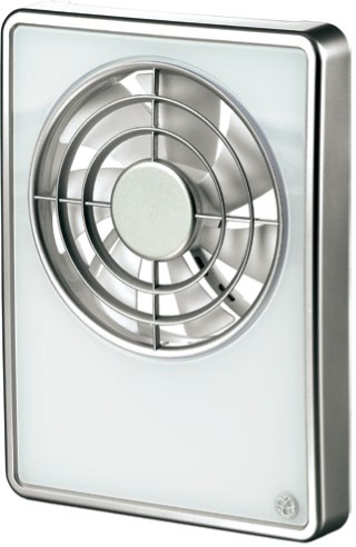 Смарт вентилатор Smart Wi-Fi ф100/125мм, цвят Бял, 133м3/ч, до 3,8W, от 17dB Blauberg