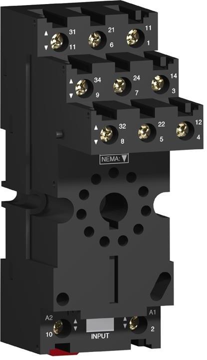 Основа с цокъл за интерфейсно реле 12A RUMC3 отделен контакт SE