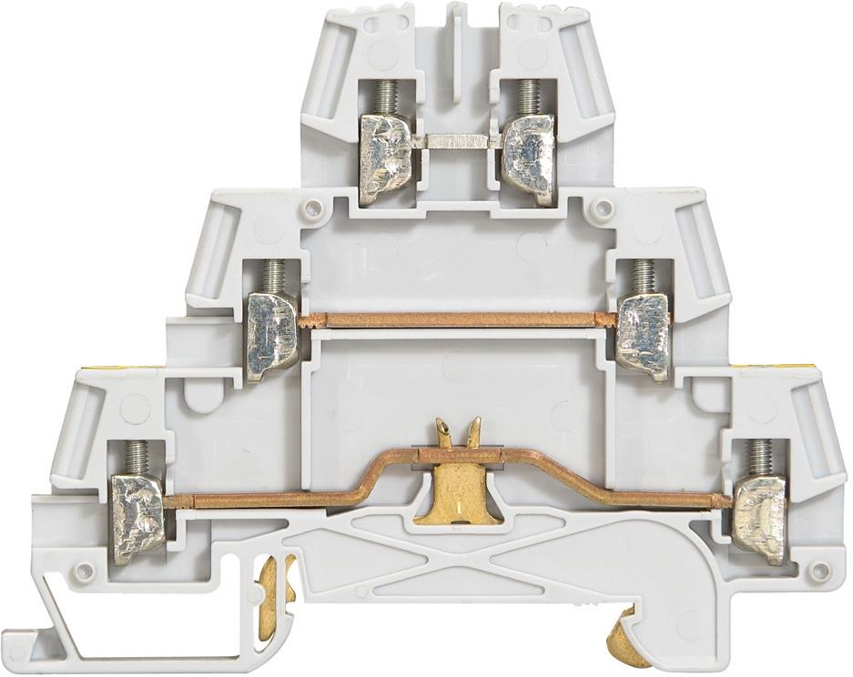 Редова клема СИВА триредова 2.5мм2 Viking 3 Legrand